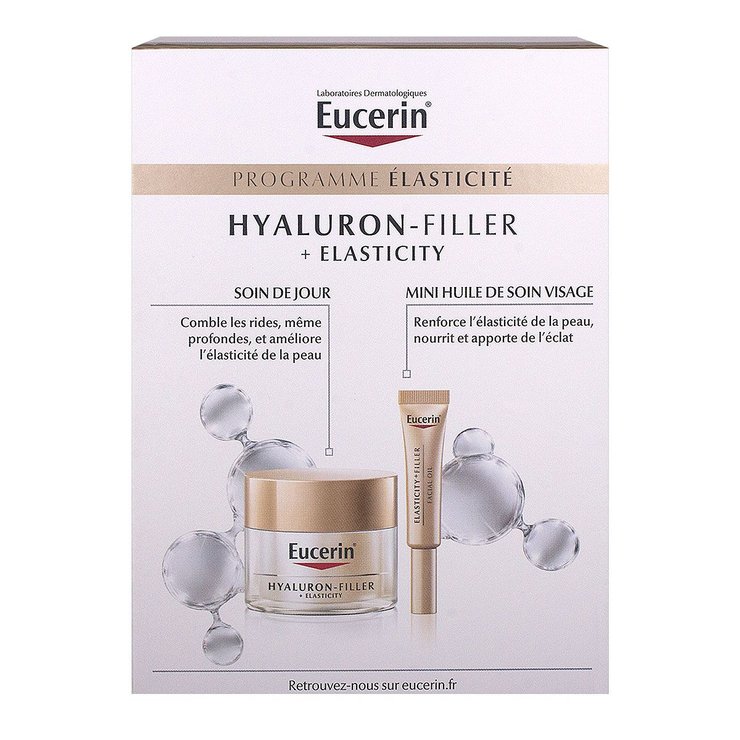 Hyaluron-Filler+Elasticity jour 50ml + huile de soin offerte 5ml