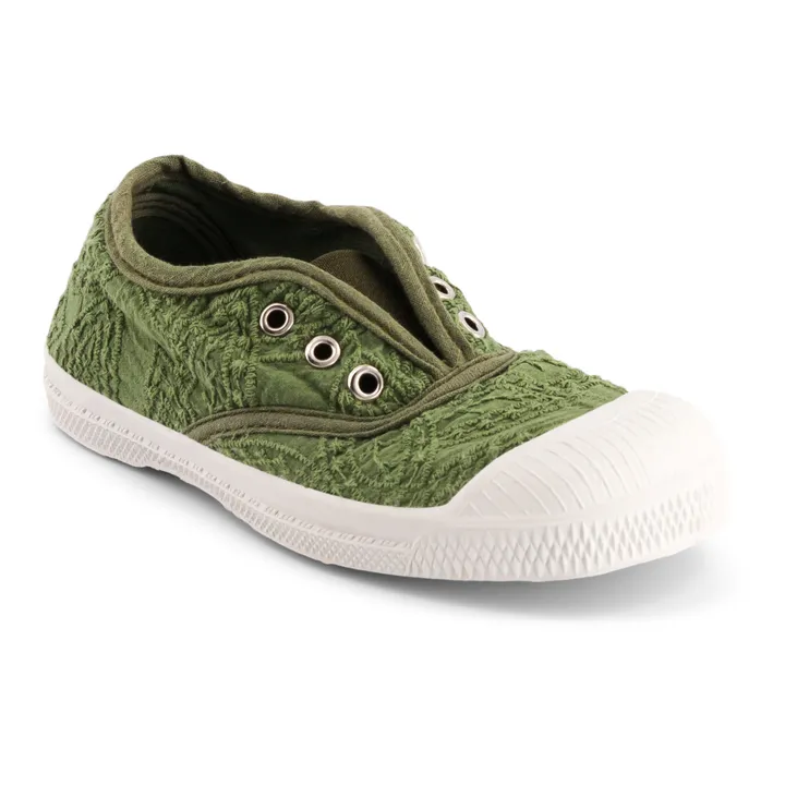 Bensimon Tennis Elly Broderie Anglaise | Khaki
