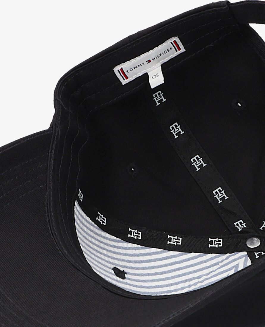 TOMMY HILFIGER zwarte tommy hilfiger pet essential chic cap