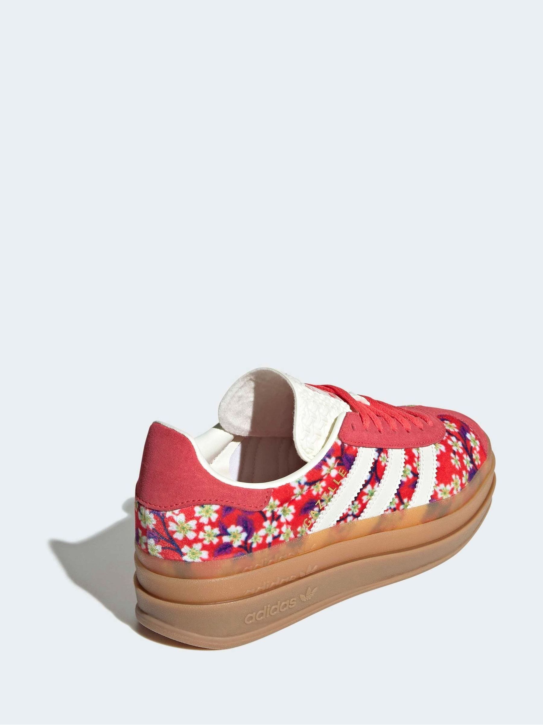 adidas Originals Gazelle Bold x Liberty London Lace Junior Trainers