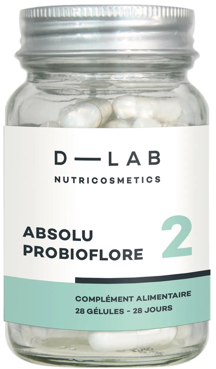 D-LAB Nutricosmetics Complément alimentaire flore intime Absolu Probioflore-105 g