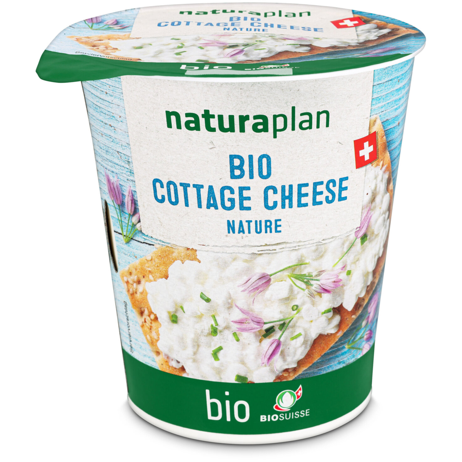 Bio cottage cheese nature -