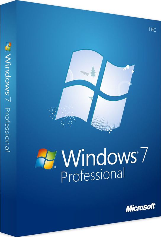 Microsoft - Windows 7 Professional - Besturingssysteem
