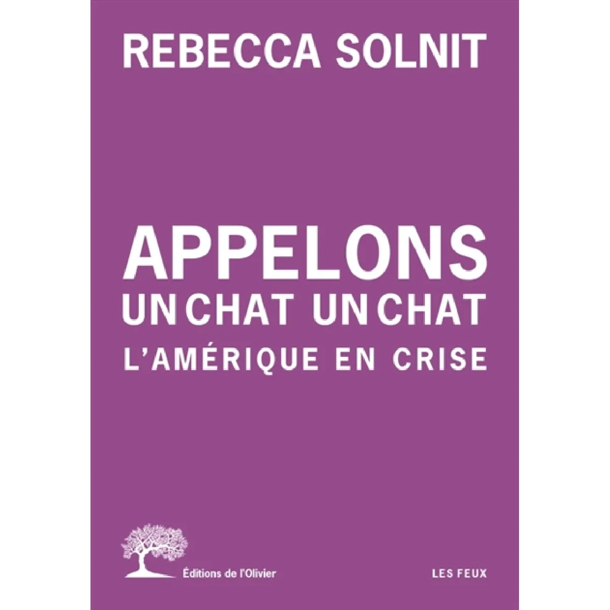 Appelons un chat un chat : l'Amérique en crise · Occasion