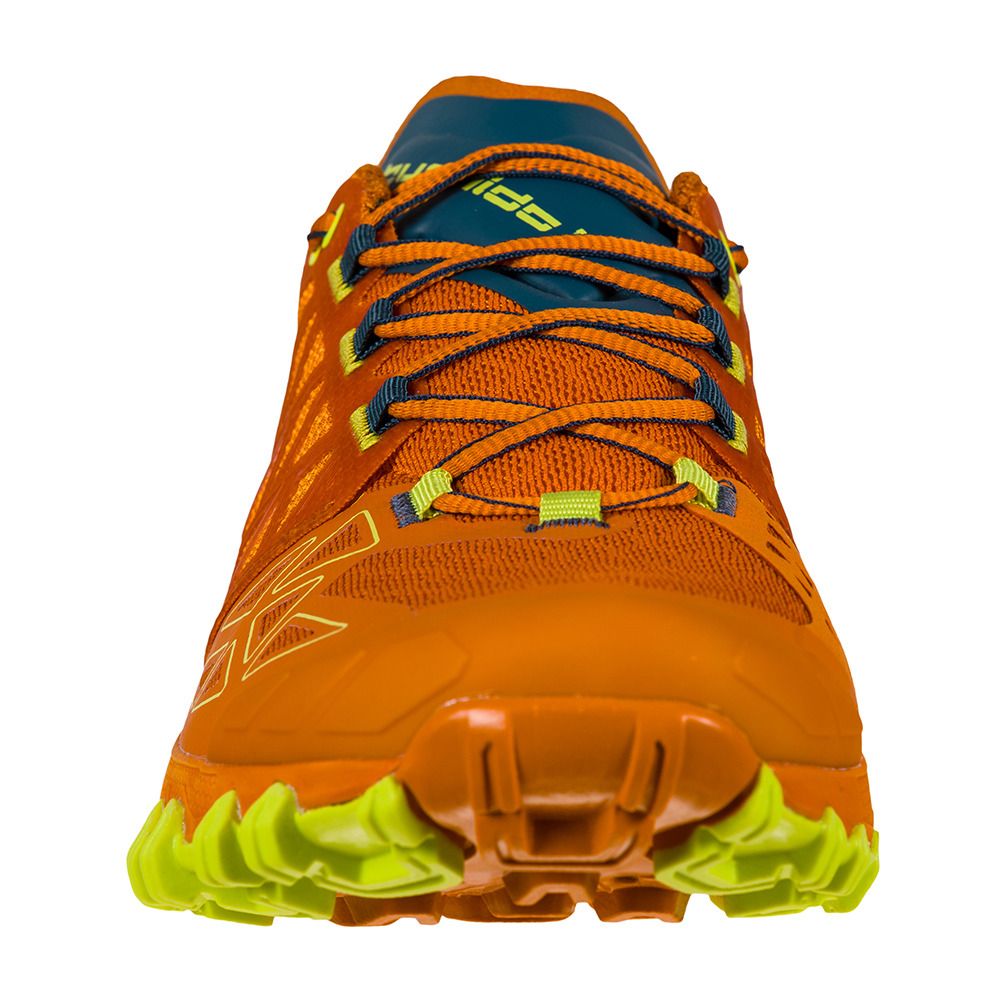 La Sportiva BUSHIDO II - Chaussures trail Homme hawaiian sun/lime punch