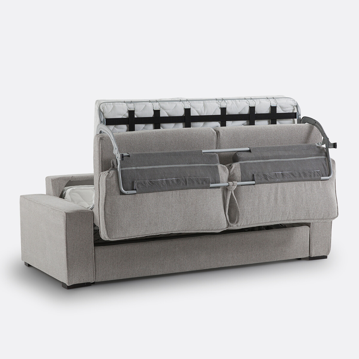 LA REDOUTE INTERIEURS<br>Banco cama em tecido getextureearth, mousse, Cécilia