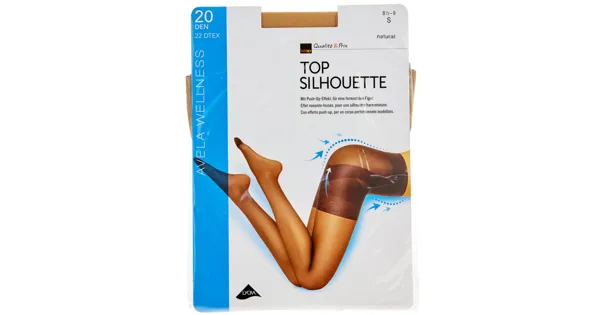 Avela Strumpfhose Top Silhouette Natural 8.5 - 9