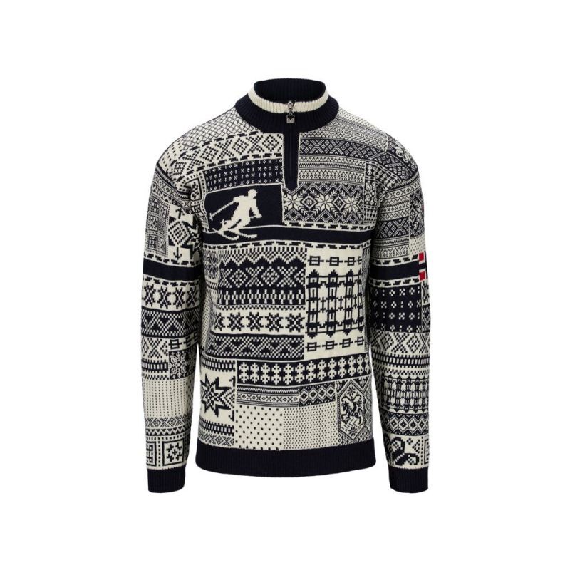 OL History Sweater - Pull en laine mérinos homme