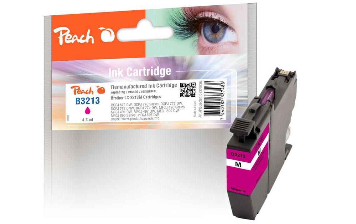 Tinte Brother LC-3213 MagentaDruckerpatrone, Magenta