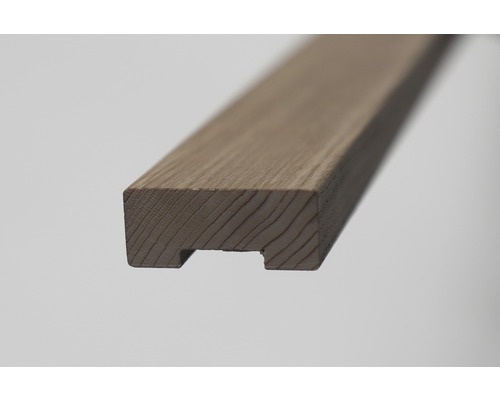 Pertura leuning, sparrenhout (eiken omwikkeld), L: 2000 mm, 60x25 mm