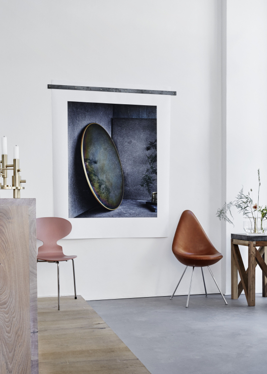 Fritz Hansen Ikebana vaas small brass