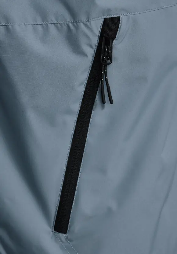 Windbreaker mit Stehkragen - dawn blue