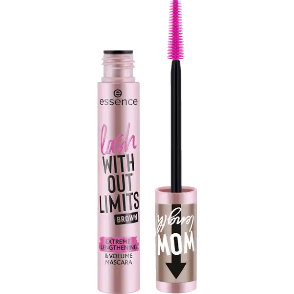 lash without limits extreme lengthening & volume mascara 02 brown