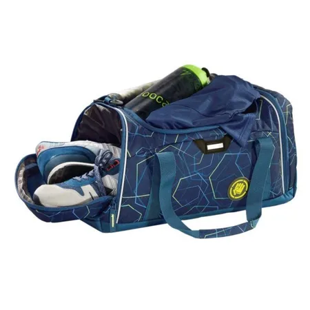 Coocazoo Sporttasche SporterPorter Laserbeam Blue, mit Nassfach
