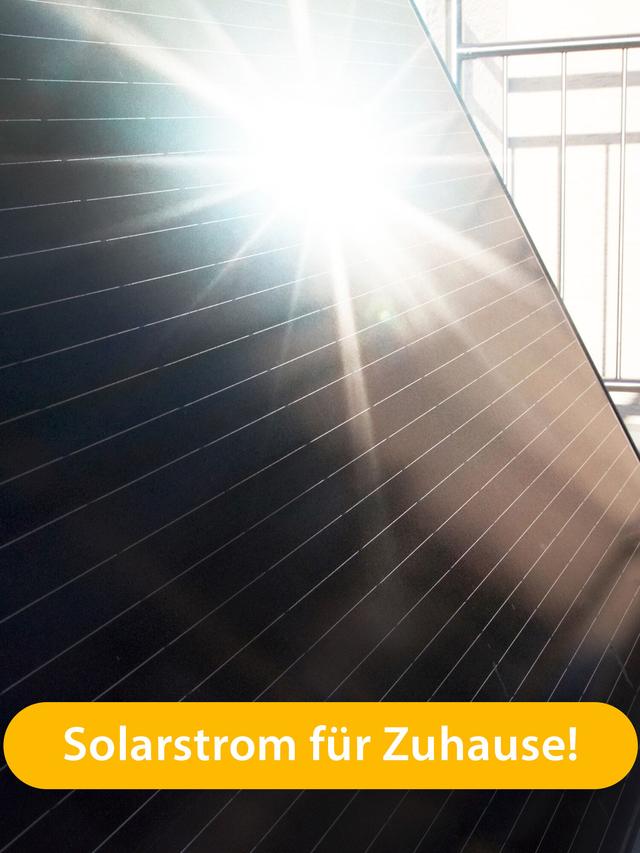 Balkonkraftwerk inkl. Speicher, 830 W/800 W