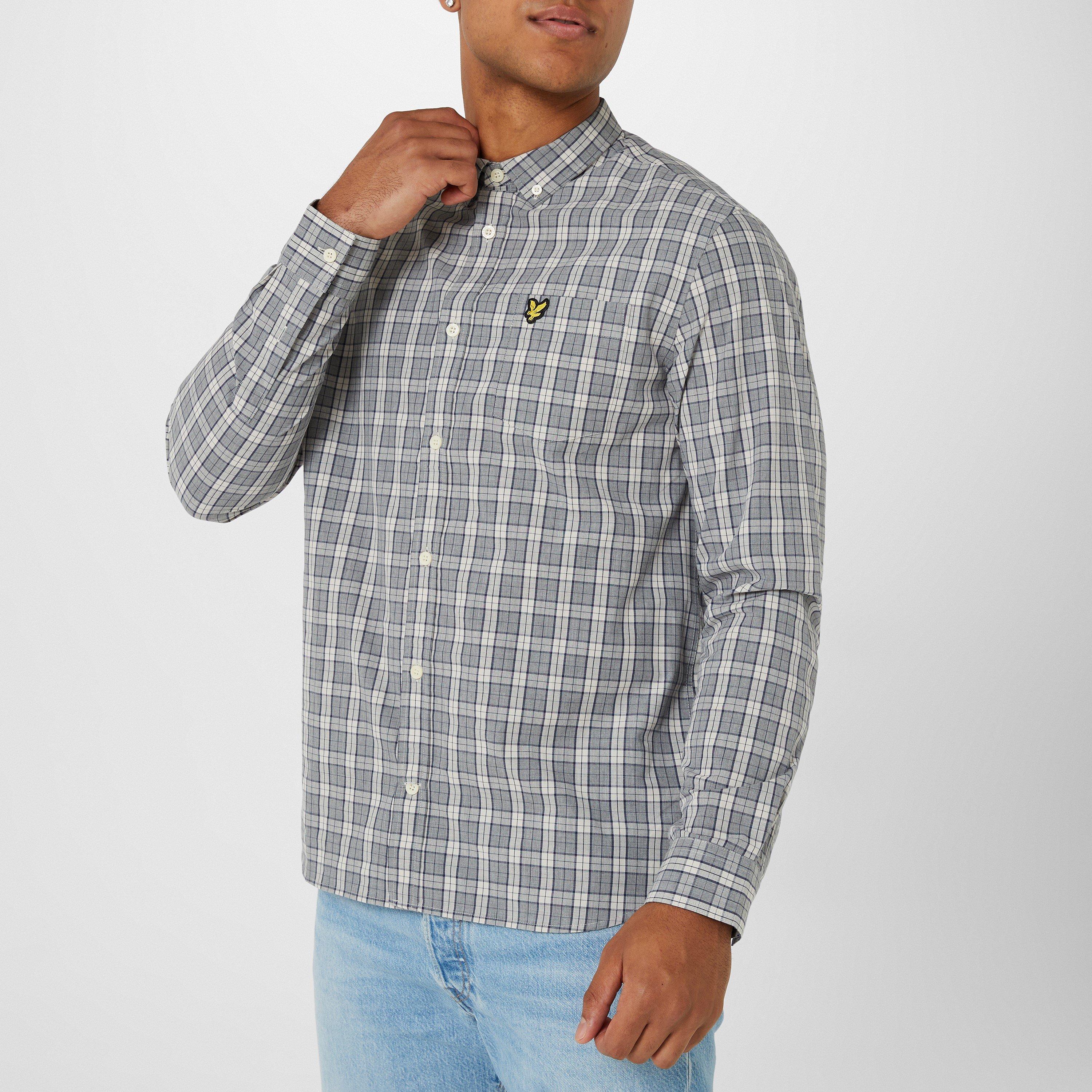 Lyle and Scott Poplin Check Shirt