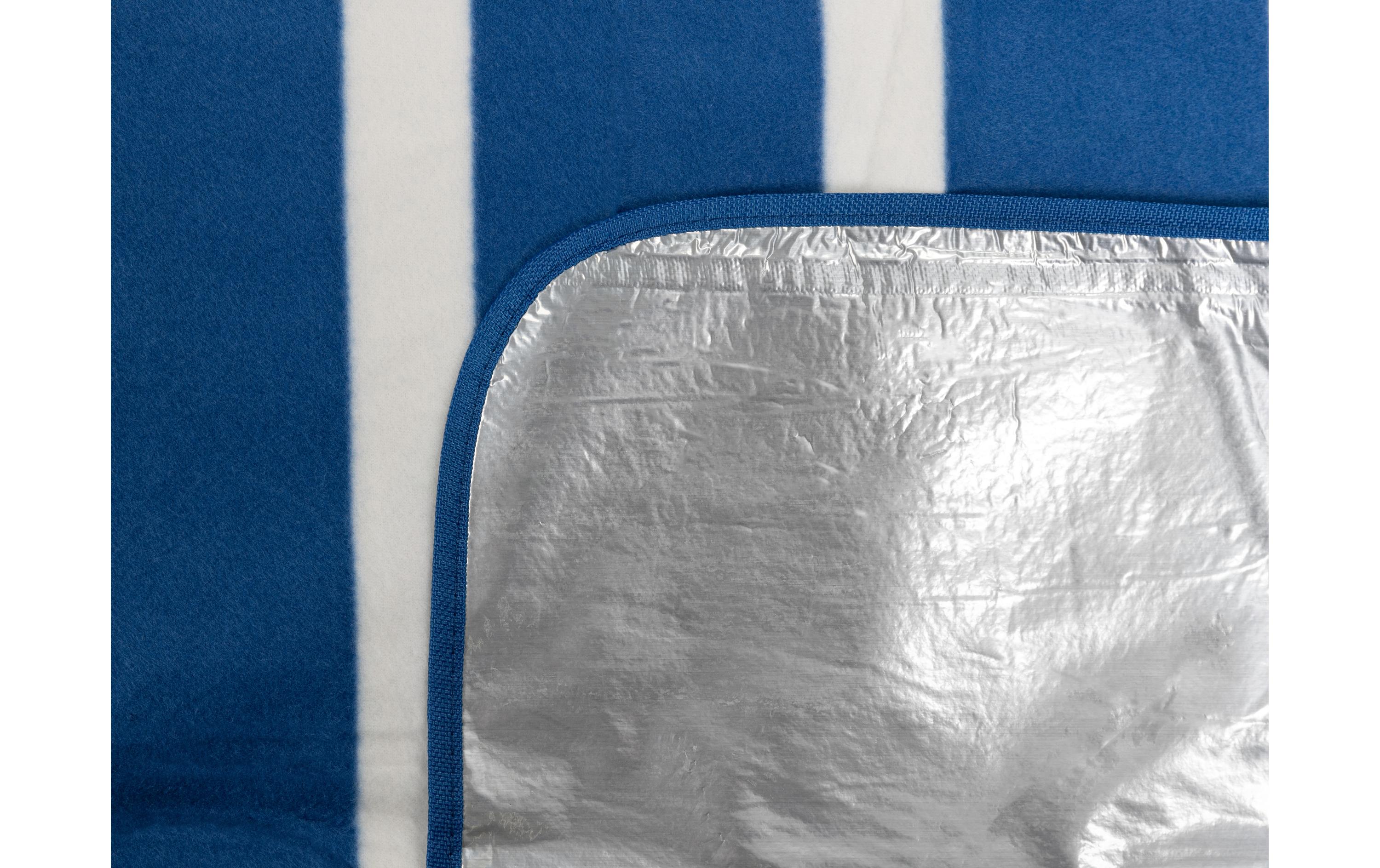 Picknickdecke Stripes blue 200 x 200 cmModische Picknick-Decke in sommerlichen Trendfarben