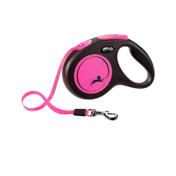Hundeleder Flexi Flexi 5 m Rosa M
