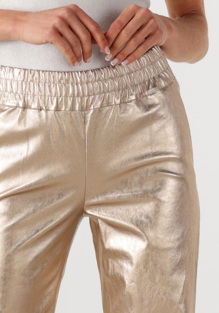 metallic ibana wijde broek phela metallic