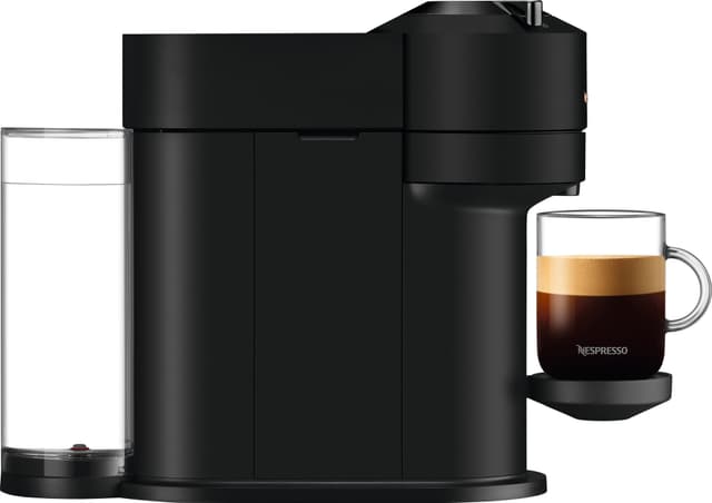 NESPRESSO® Vertuo Next kaffemaskine fra DeLonghi, Matt Sort