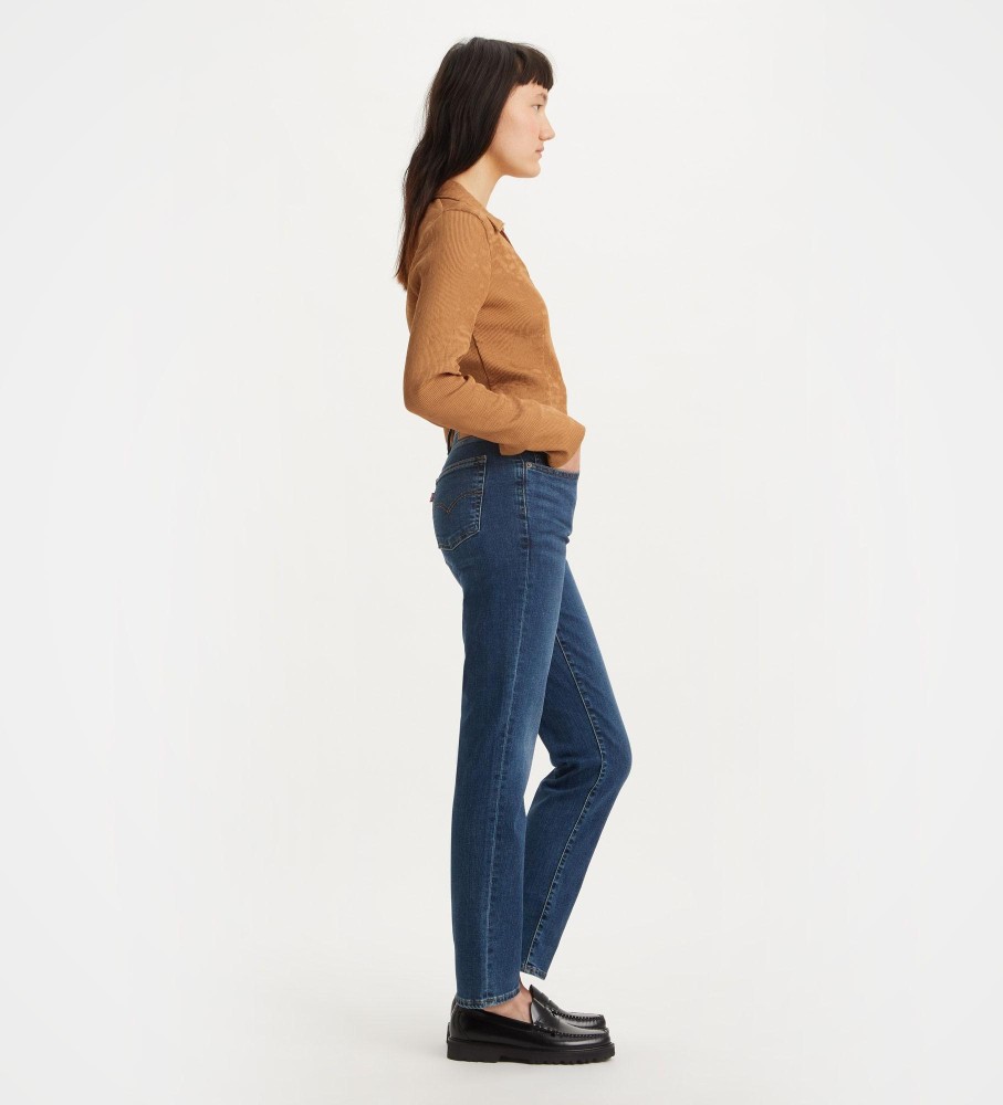 Calça jeans Levi's 724 azul escuro