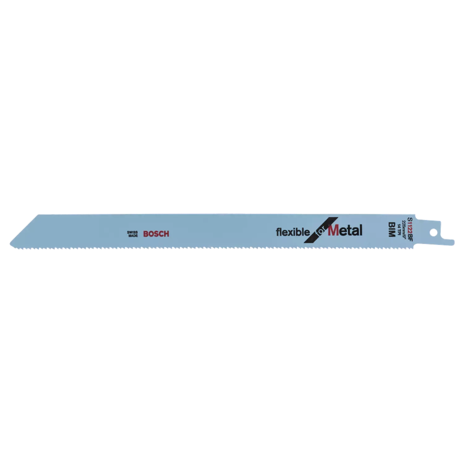 Bosch 2608656032 / S 1122 BF Reciprozaagblad - 225 x 14TPI - Metaal (100st)