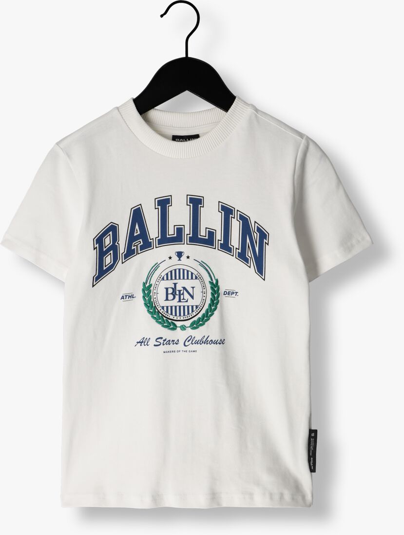 BALLIN gebroken wit ballin t-shirt 23017115
