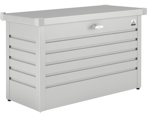 Biohort LeisureBox 100 opbergbox, 101 x 46 x 61 cm, zilver metallic