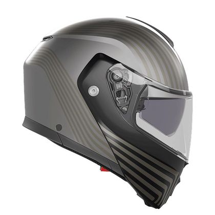Casque AGV STREETMODULAR - ISEO - Gris / Noir