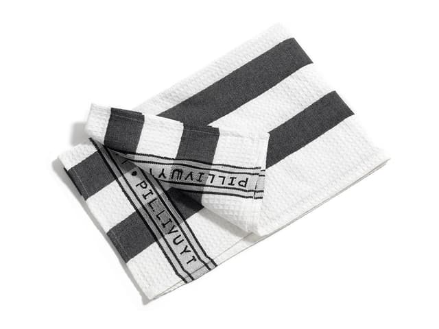 Pillivuyt Viskestykke Black/White