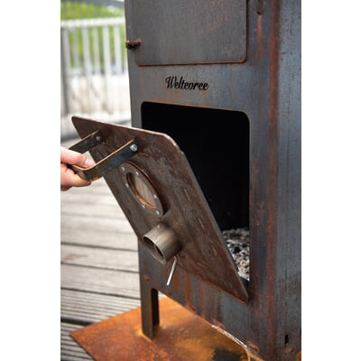 Zubehör zu Stahlherd Outdooroven, Tür