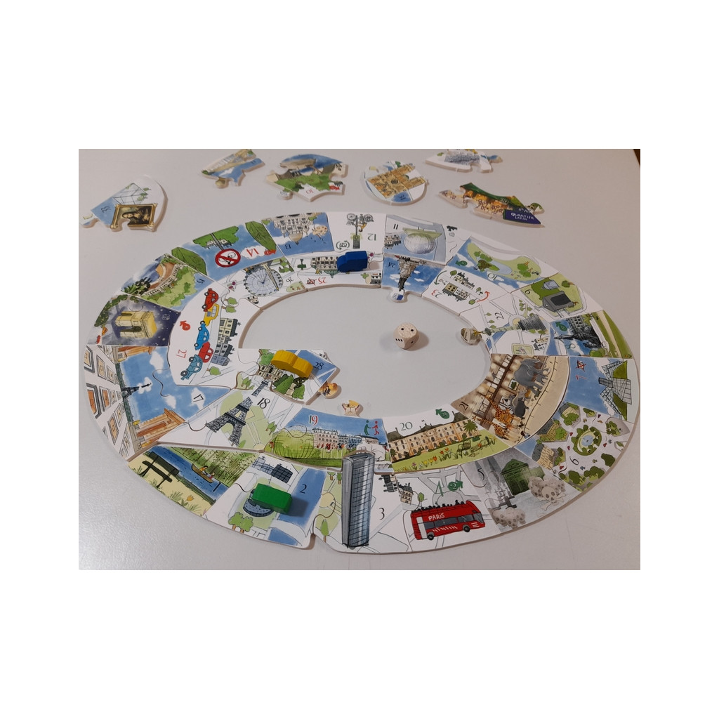 Puzzle Jeu - Paris Escapade - 34 Pièces