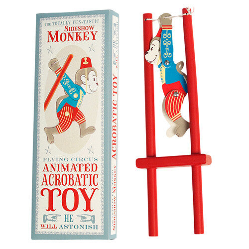 Rex london knijpspeeltje acrobaat sideshow monkey