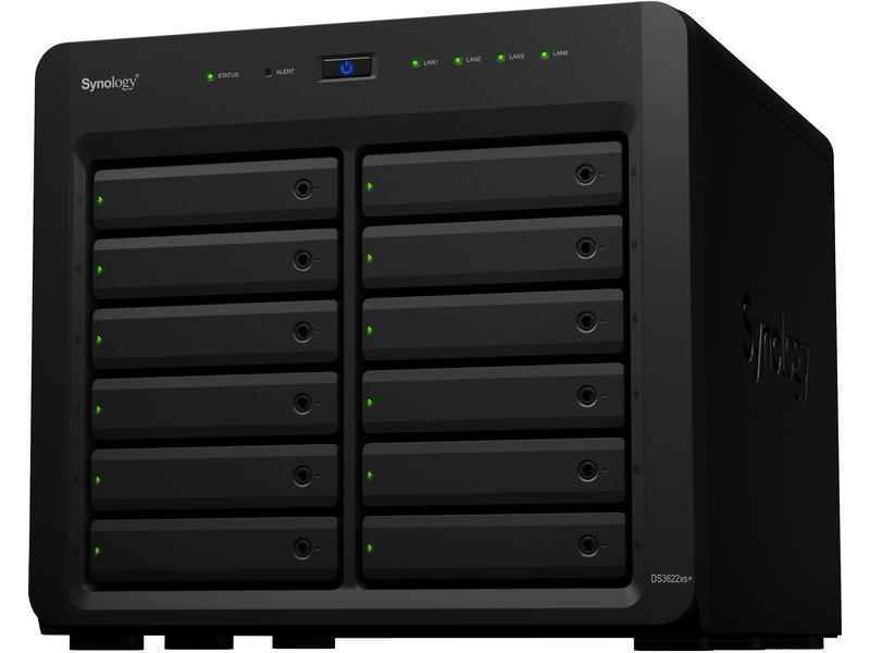Synology NAS DiskStation DS3622xs  12-bay NAS mit 12 Laufwerkschächten