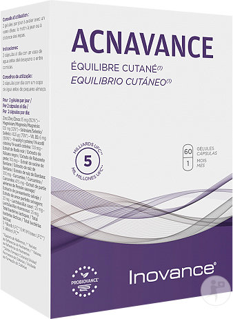 Inovance Acnavance Équilibre Cutané 60 Gélules