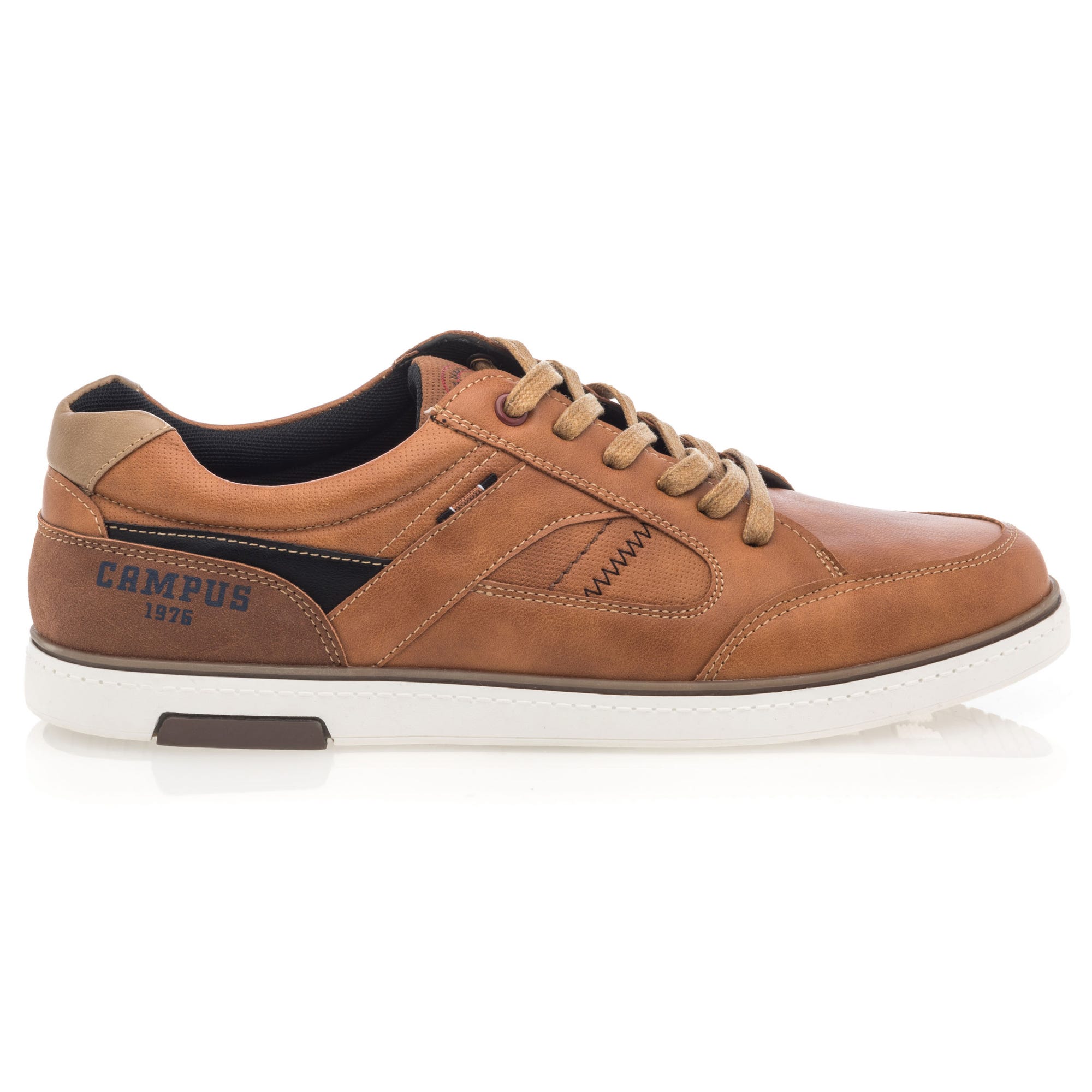 Baskets basses Homme cognac