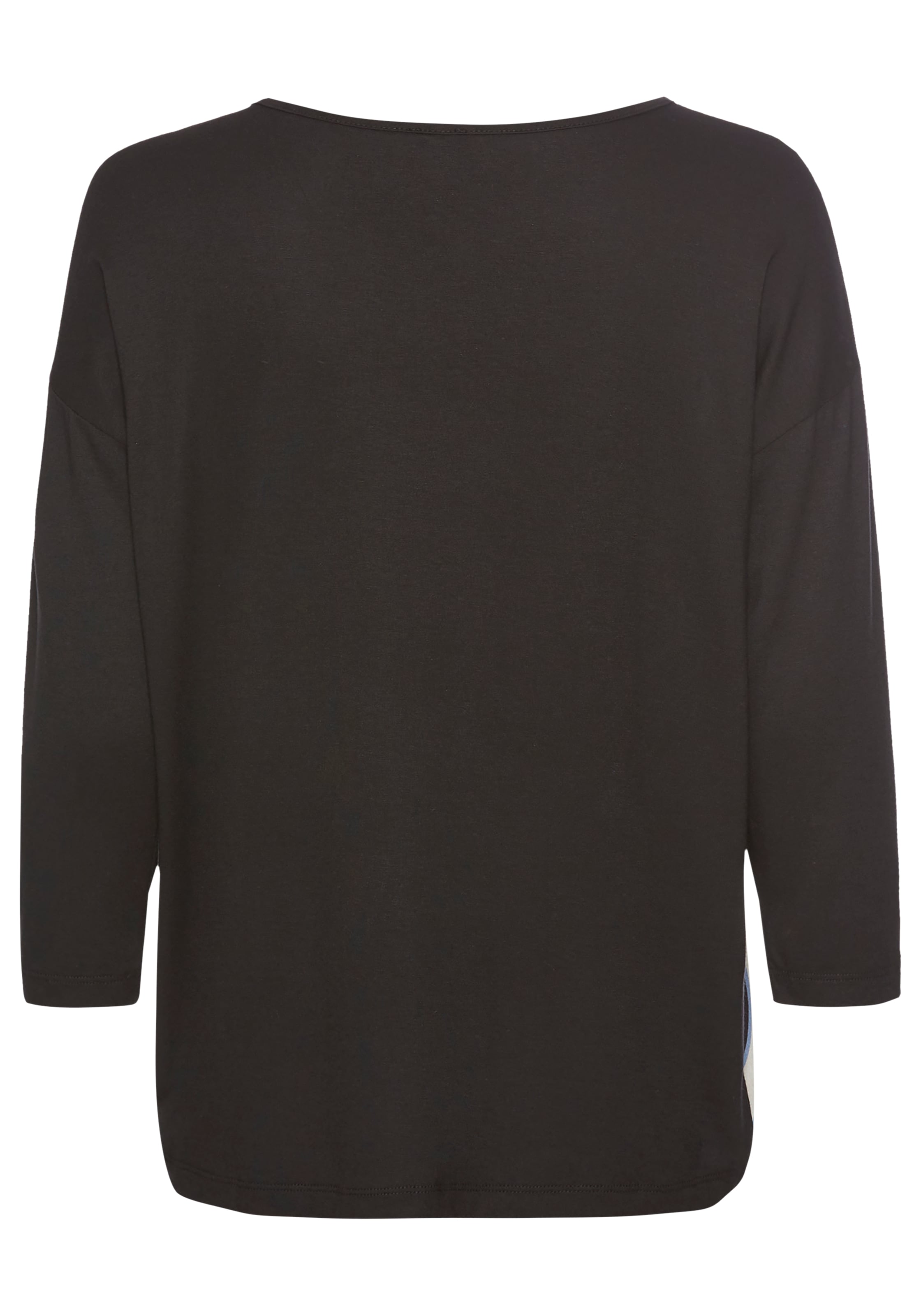 Laura Scott Shirtbluse , mit Grafik-Print im Materialmix