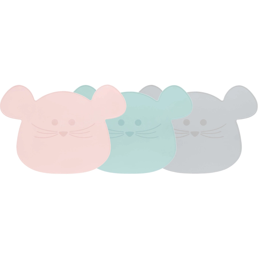Lässig Platzsets Little Chums Mouse 50 x 36 cm 3er Set bunt
