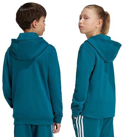 adidas Originals H?ttetr?je - Trefoil - Petroleum