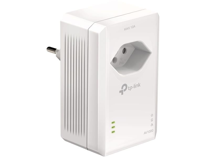 TP-Link Powerline TL-PA7017P KIT(CH) Starterkit AV1000-Gigabit-Powerline-Adapter KIT mit Steckdose