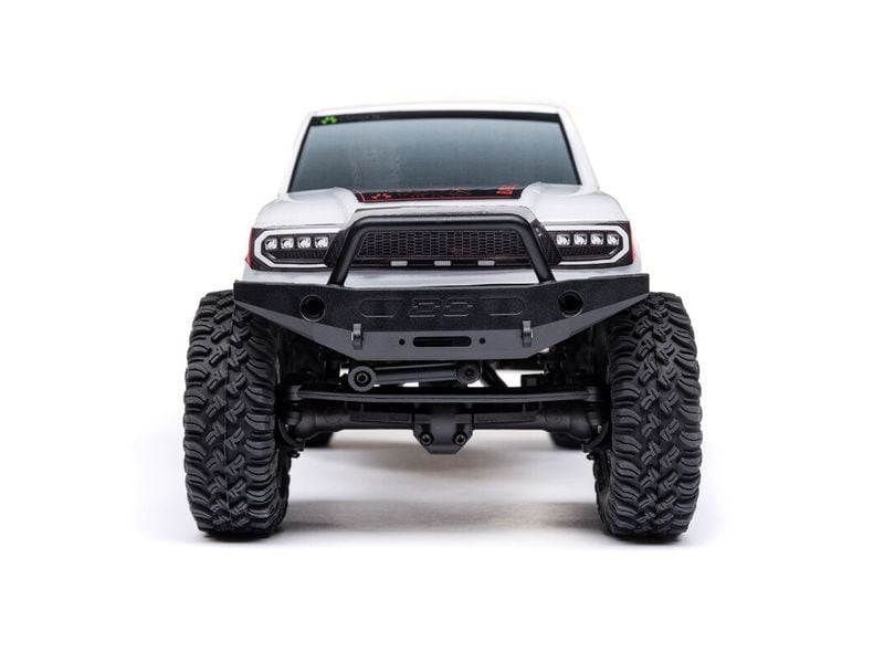 Axial Rock Crawler SCX24 Base Camp 4WD, Weiss RTR 1:24 Rock Crawler Brushed RTR mit Akku & Ladegerät