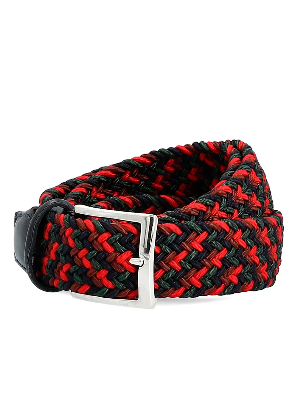 CEINTURE WILSON TRESSEE STRECH ROUGE