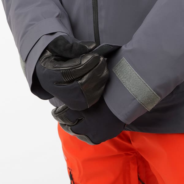 Veste de ski SALOMON BRILLIANT JACKET M PERISCOPE/DEEP BLACK