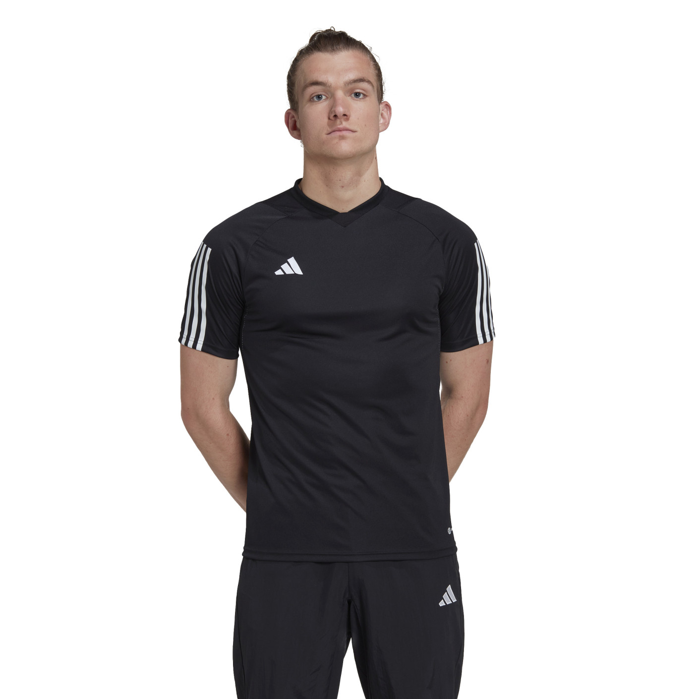 Adidas Tiro 23 Competition Voetbalshirt Zwart Wit