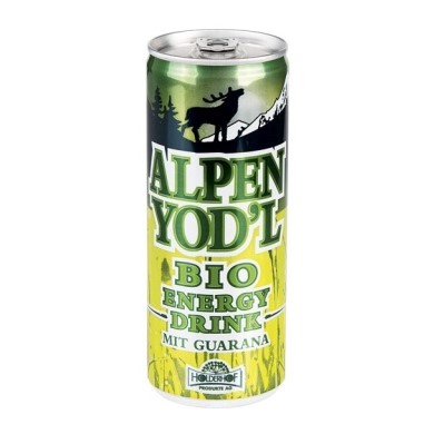 Holderhof Alpen Yodl Energy Drink<br>250 ml, Dose, Bio