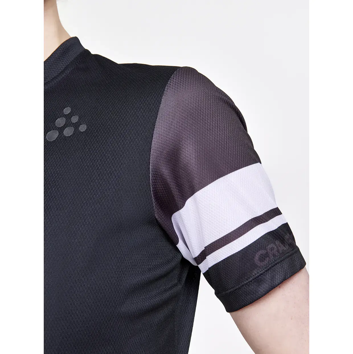 Craft Core Endur Logo Fietsshirt Korte Mouwen Zwart Dames