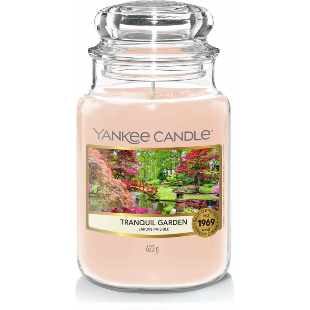 Yankee Candle Geurkaars Large Jar Tranquil Garden623 gr