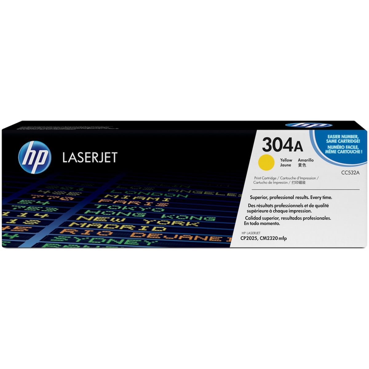 HP toner 304A Gul