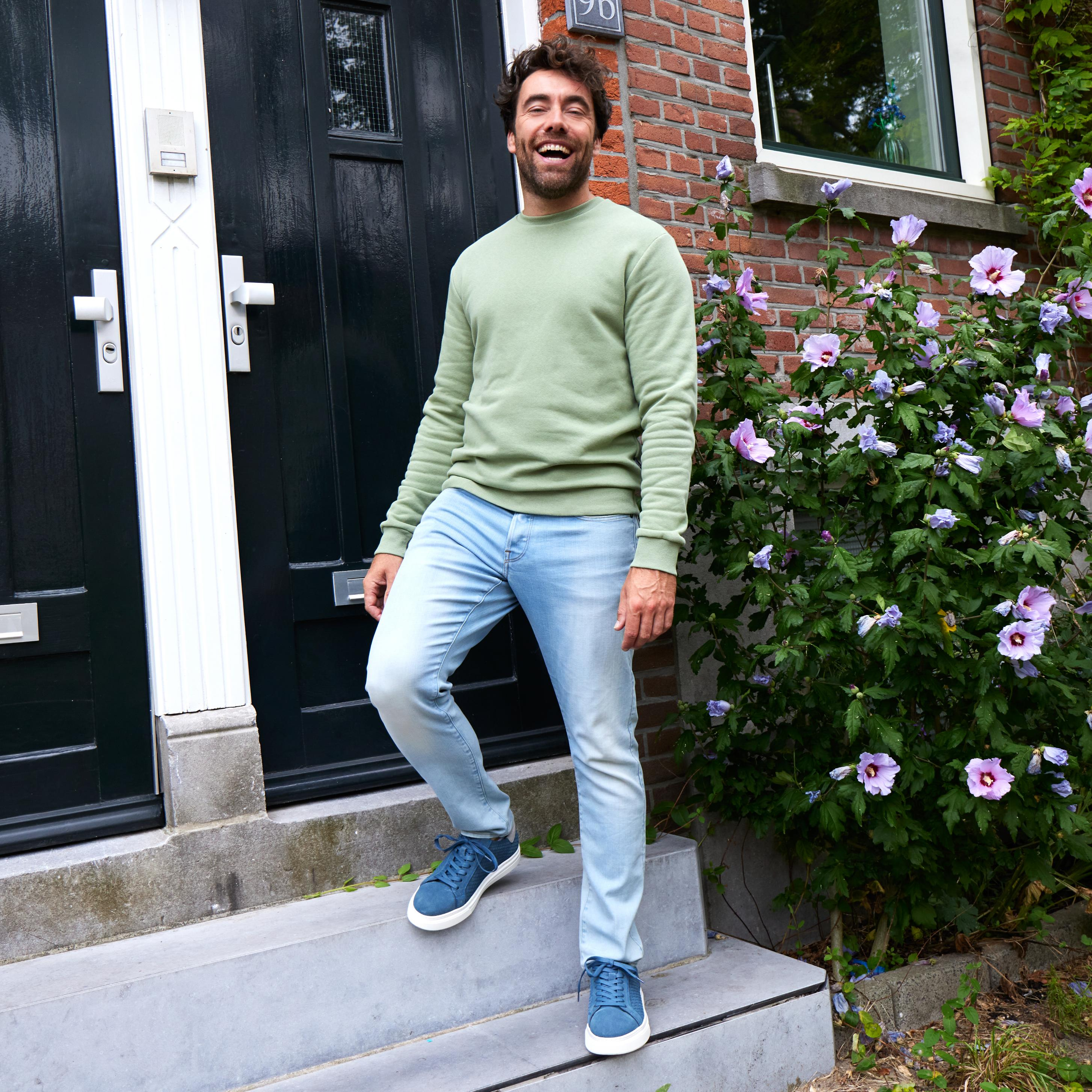 Blue Essential Sneakers