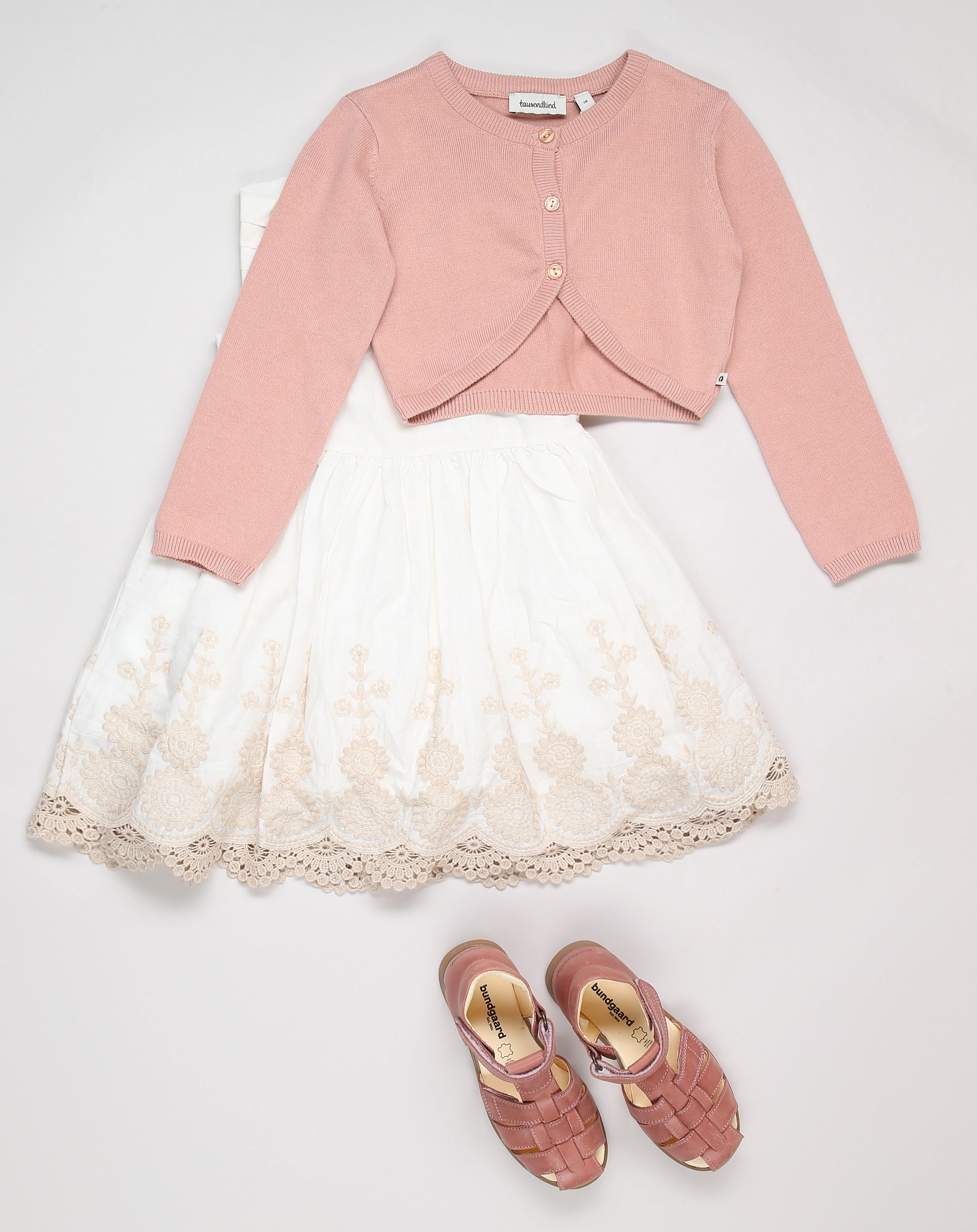 Bolero-Strickjacke ANNA in rosa